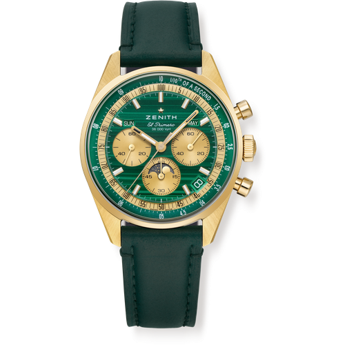 Zenith Chronomaster Original Triple Calendar Malachite