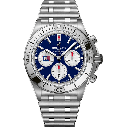 Breitling Chronomat B01 42 NFL New York Giants Edition