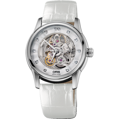 Oris Artelier Skeleton Diamonds