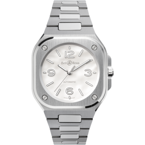 Bell & Ross BR-05 36 mm Mother of Pearl Steel