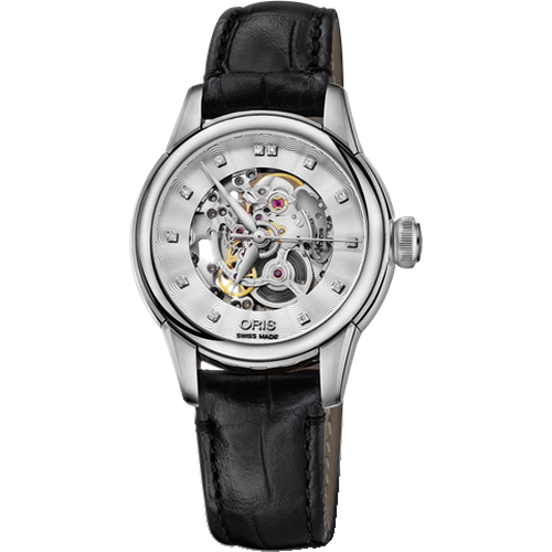 Oris Artelier Skeleton Diamonds