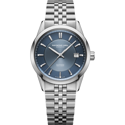 Raymond Weil Freelancer Automatic Blue Dial Stainless Steel Bracelet