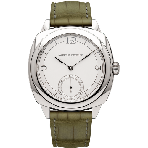 Laurent Ferrier Square Micro-Rotor Retro Silvery White