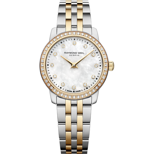 Raymond Weil Toccata Ladies Classic Two-tone Gold 60 Diamond Steel Quartz