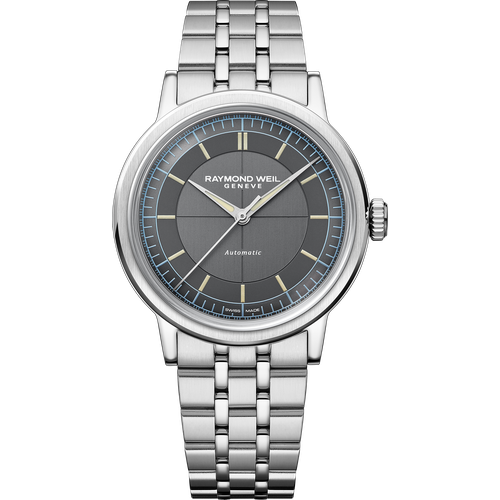Raymond Weil Millesime Automatic Central Seconds Anthracite Sector Dial