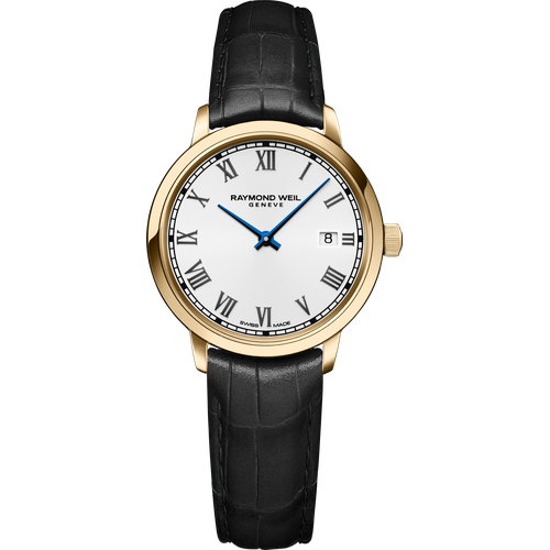 Raymond Weil Toccata Ladies Gold PVD Leather Quartz