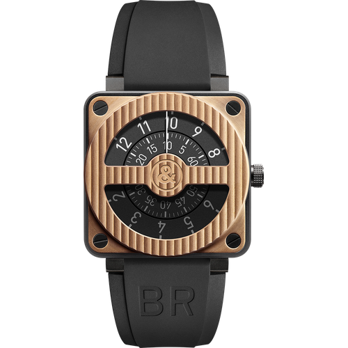 Bell & Ross BR 01 Compass Rose Gold & Carbon