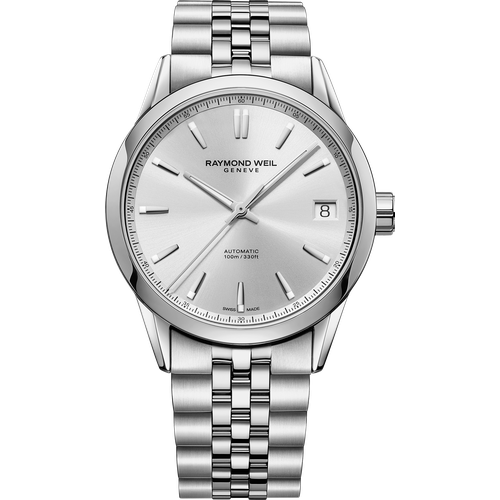 Raymond Weil Freelancer Men's Automatic White Dial Stainless Steel Bracelet