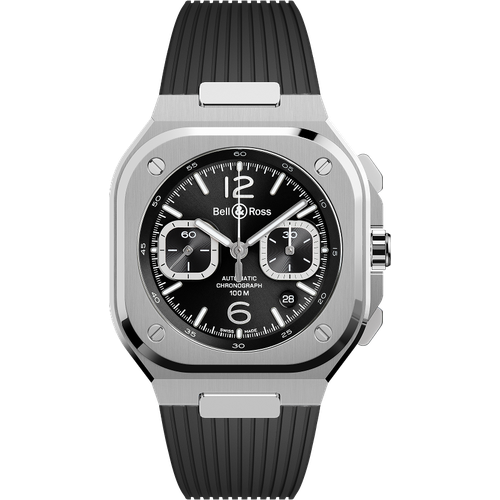Bell & Ross BR-05 Chrono Black Steel