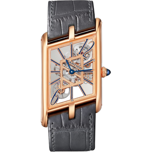 Cartier Tank Asymétrique skeleton