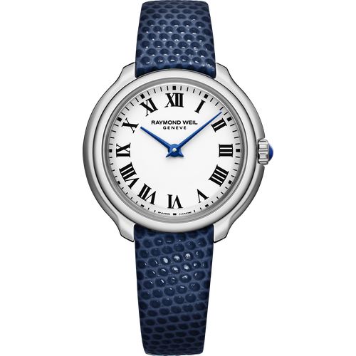 Raymond Weil Toccata Ladies Heritage Stainless Steel White Dial Leather Quartz
