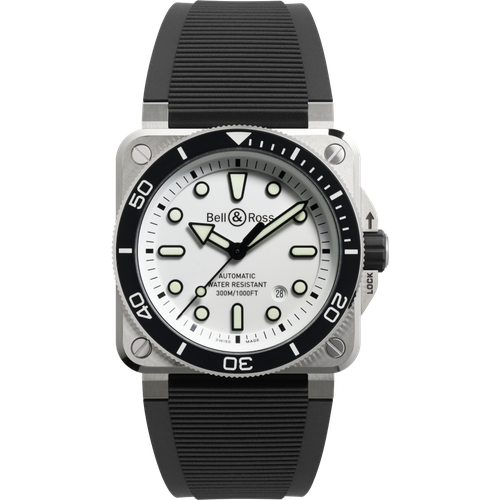 Bell & Ross BR-03 Diver White Steel
