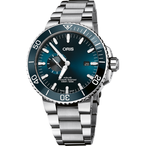 Oris Aquis Small Second, Date