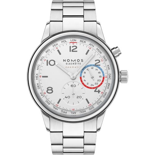 NOMOS Glashütte Club Sport neomatik Worldtimer