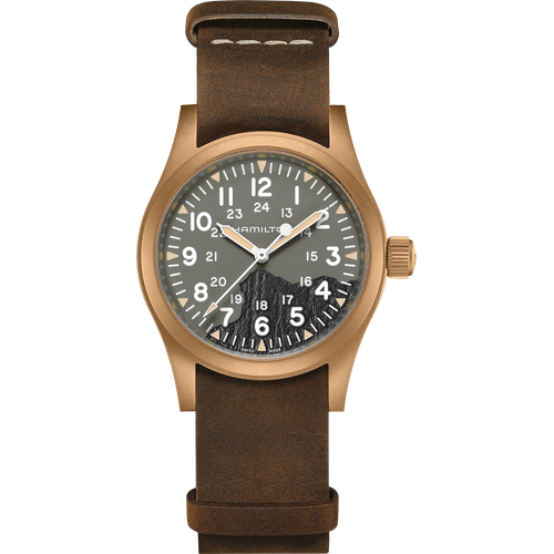 Hamilton Khaki Field Mechanical Bronze 38mm Hong Kong Exclusive Edition