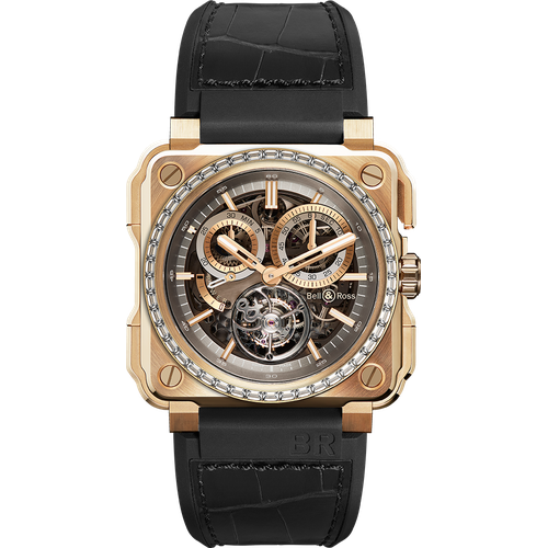 Bell & Ross BR-X1 Tourbillon Rose Gold Diamonds