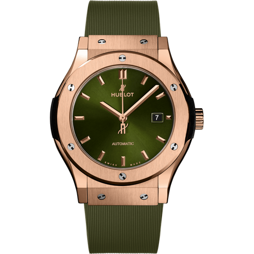 Hublot Classic Fusion King Gold Green