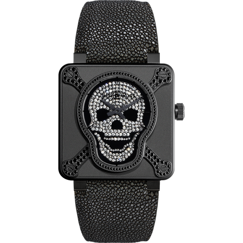 Bell & Ross BR 01 Skull Light Diamond