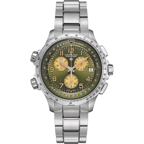 Hamilton Khaki Aviation X-Wind GMT Chrono Quartz