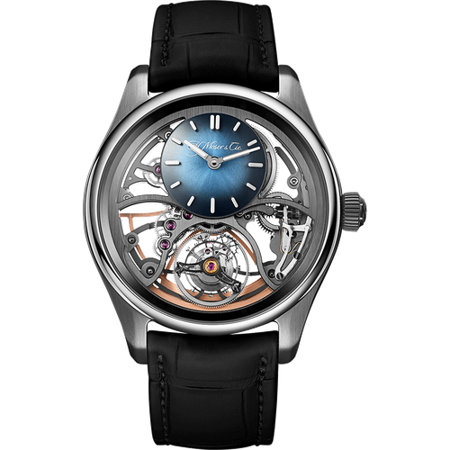 H. Moser & Cie. Pioneer Cylindrical Tourbillon Skeleton