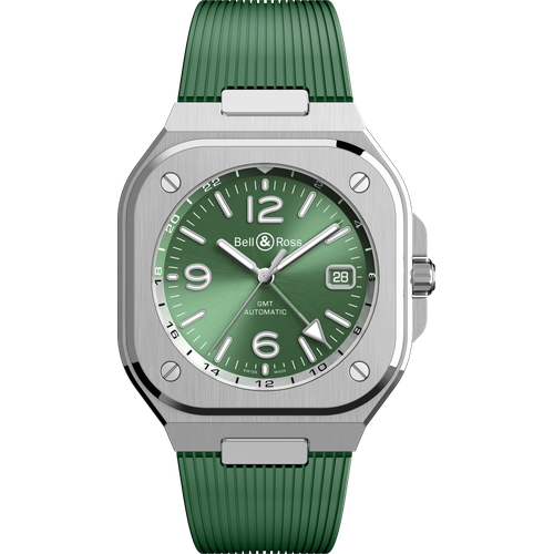 Bell & Ross BR-05 GMT Green Steel