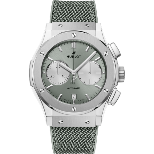 Hublot Classic Fusion Chronograph Titanium Sage Green
