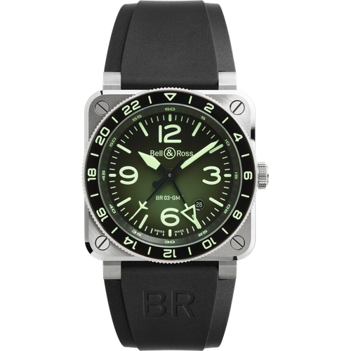 Bell & Ross BR-03 GMT Green Lum