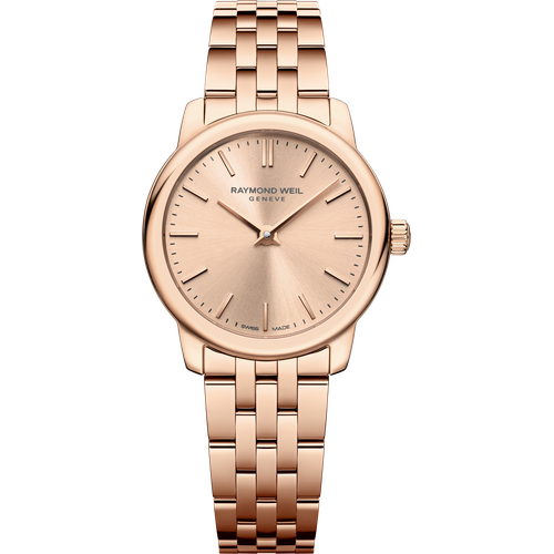 Raymond Weil Toccata Ladies Classic Stainless Steel Rose Gold Dial Quartz