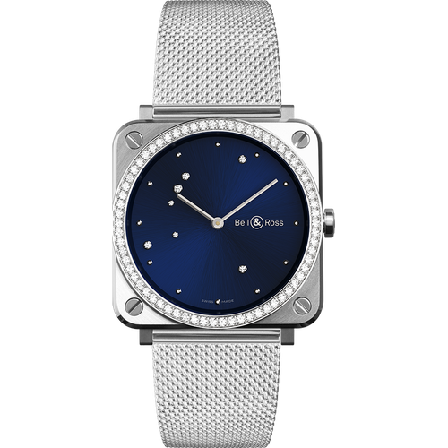 Bell & Ross BRS Blue Diamond Eagle Diamonds