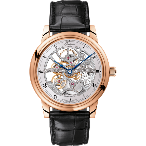 Glashütte Original Senator Manual Winding Skeletonised Edition
