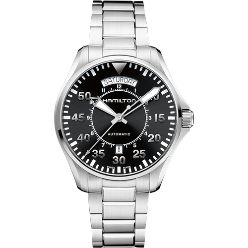 Hamilton Khaki Aviation Pilot Day Date Auto
