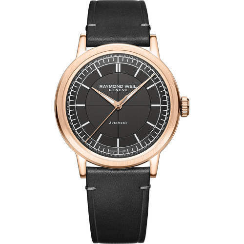 Raymond Weil Millesime Men's Automatic Grey dial, Grey Leather Strap
