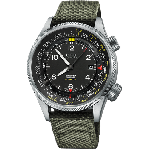 Oris Big Crown ProPilot Altimeter with Meter Scale