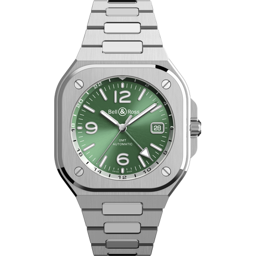 Bell & Ross BR-05 GMT Green Steel