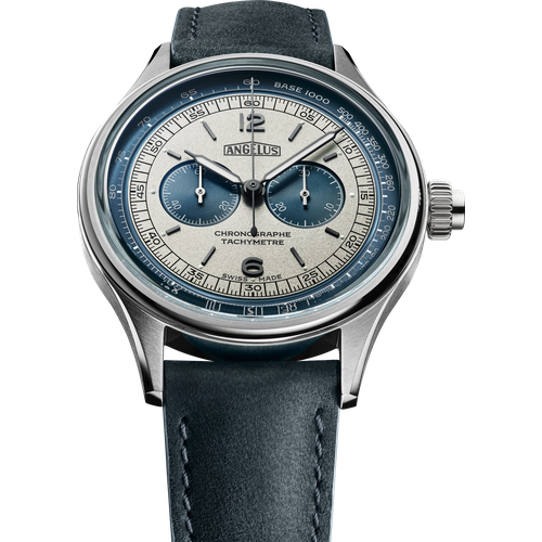 Angelus Chronographe Tachymètre Steel Grey