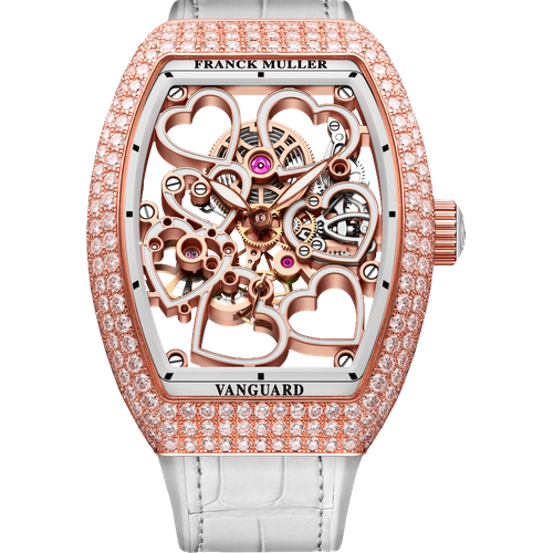 Franck Muller Vanguard Lady Heart Skeleton