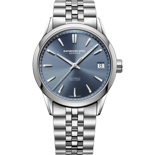 Raymond Weil Freelancer Men's Automatic Blue Dial Stainless Steel Bracelet