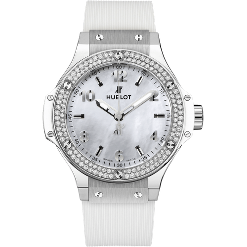 Hublot Big Bang All White Diamonds Mother of Pearl