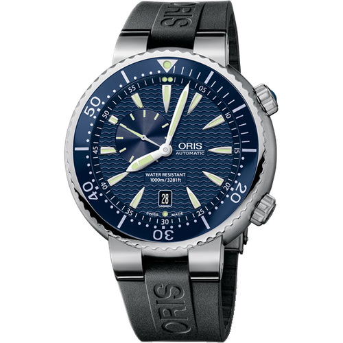Oris Divers Small Second, Date