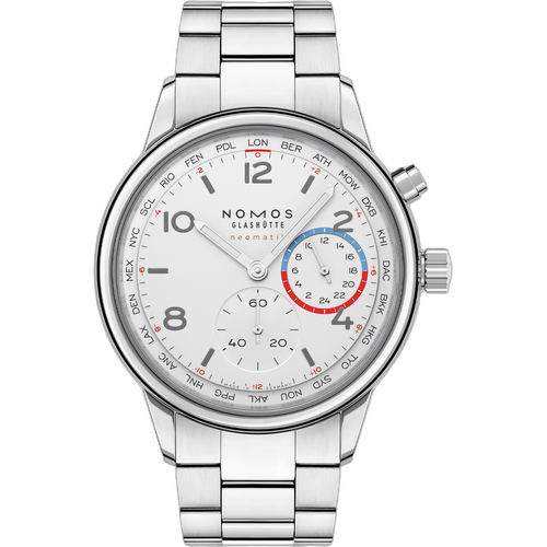 NOMOS Glashütte Club Sport neomatik Worldtimer