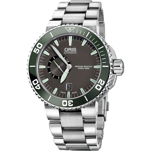 Oris Aquis Small Second, Date