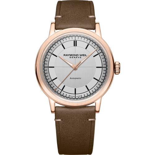 Raymond Weil Millesime Men's Automatic Brown Leather Strap