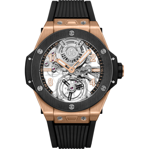 Hublot Big Bang Tourbillon Automatic King Gold Carbon