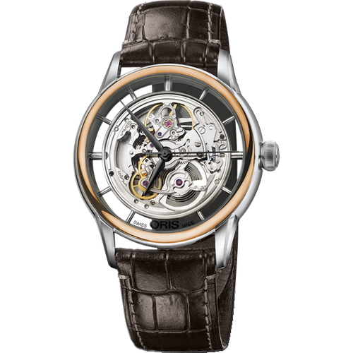 Oris Artelier Translucent Skeleton