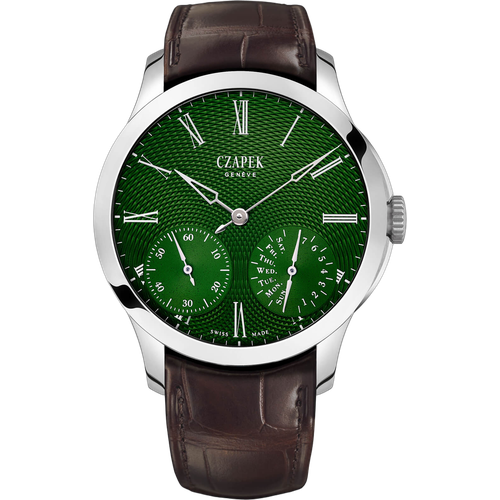 Czapek Quai des Bergues Emerald Green L