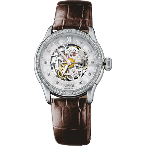 Oris Artelier Skeleton Diamonds