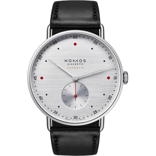 NOMOS Glashütte Metro neomatik 39 silvercut