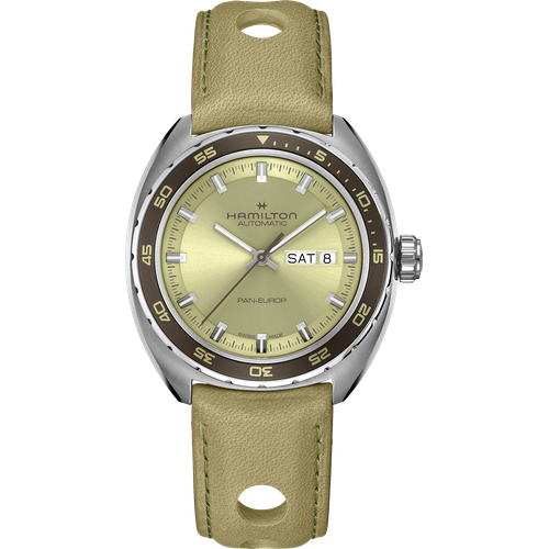 Hamilton American Classic Pan Europ Day Date Auto