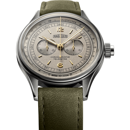 Angelus Chronographe Télémètre Steel Grey