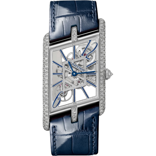 Cartier Tank Asymétrique skeleton